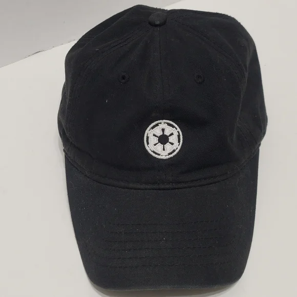 Star Wars Empire black baseball hat Imperial Galactic embroidered Emblem OSFM - Picture 1 of 7